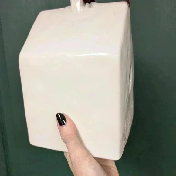 Rae Dunn ho ho  ho Christmas birdhouse - Picture 3 of 5